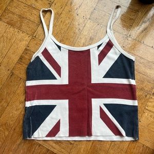 Brandy Melville Union Jack tank